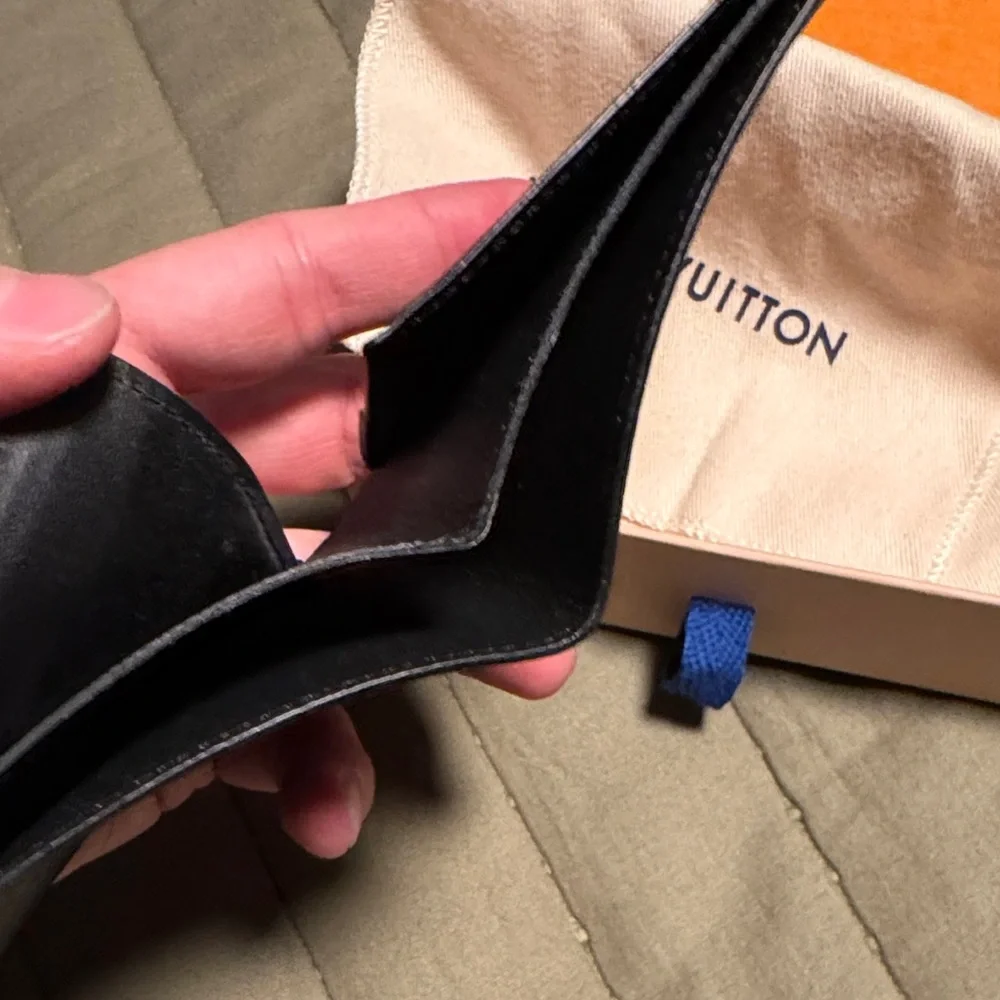 Louis Vuitton Black Monogram Eclipse Card Holder - Picture 3 of 4